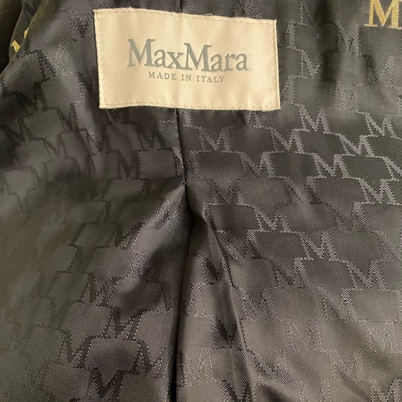 Max mara maxmara madame icon 101801 black coat - Picture 13 of 14